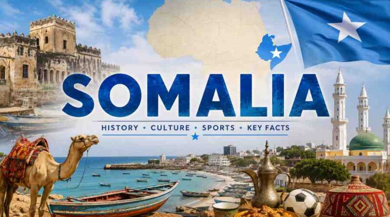 Somalia - History, Culture, Sports and Fascinating Facts About the Horn of Africa