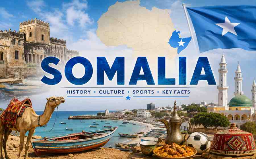 Somalia - History, Culture, Sports and Fascinating Facts About the Horn of Africa