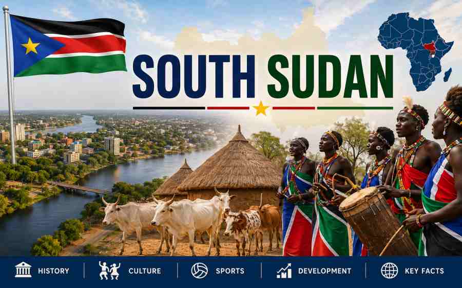 South Sudan - History, Culture, Sports, Geography and Important Facts About the World's Youngest Nation