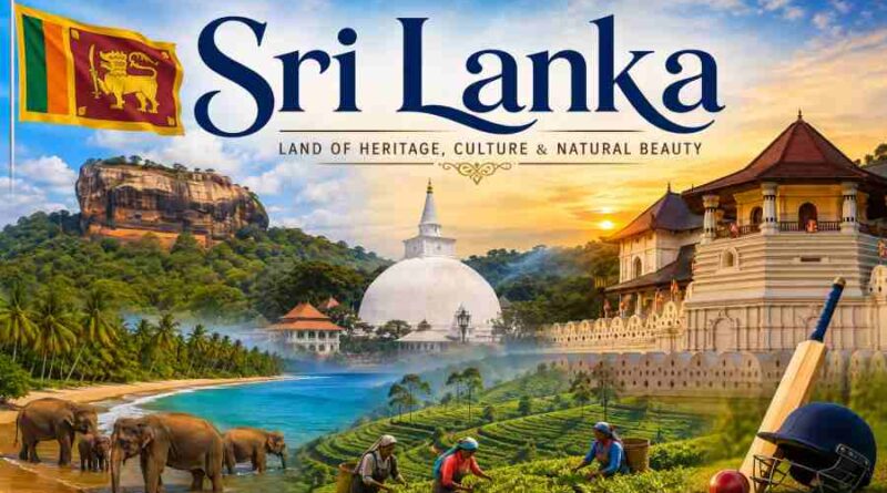 Sri Lanka - History, Culture, Sports and Facts about the Island Nation
