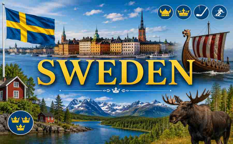 Sweden - History, Culture, Sports and Fascinating Facts