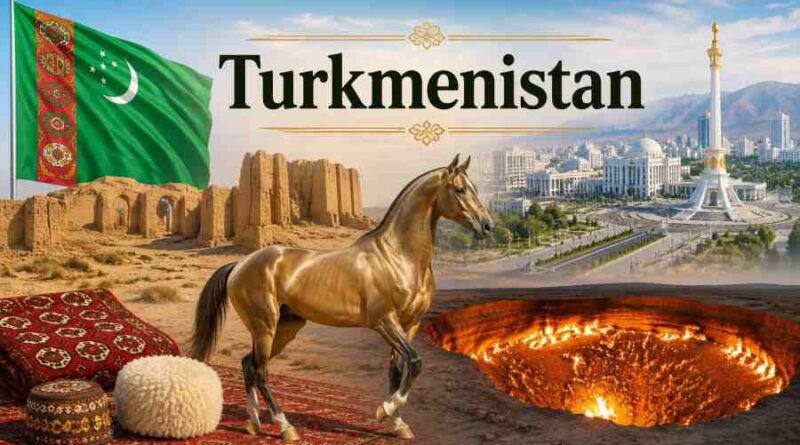 Turkmenistan - History, Culture, Sports, Tourist Attractions and Key Facts
