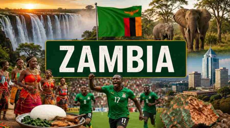 Zambia - History, Culture, Natural Landscapes, Sports and Key Facts