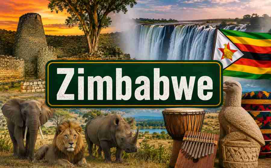 Zimbabwe - History, Culture, Sports, Wildlife, Tourism and Fascinating Facts About the Nation