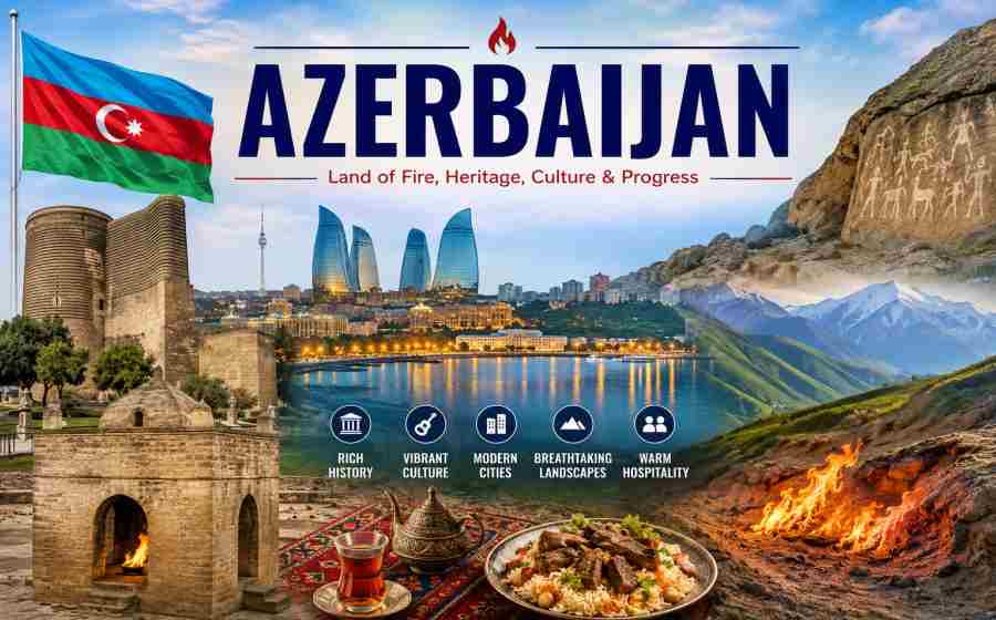 Azerbaijan - Culture, History, Sports, Tourist Attractions and Fascinating Key Facts