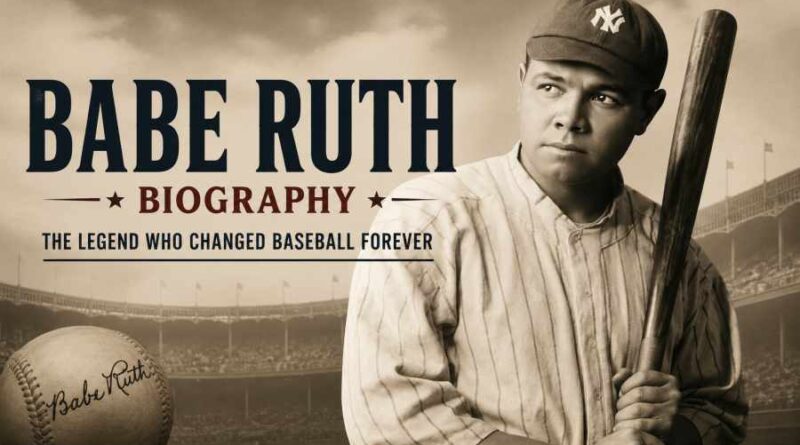 Babe Ruth Biography - The Legendary Baseball Icon Who Changed the Game Forever