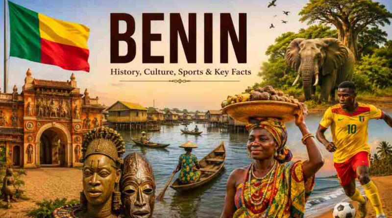 Benin - History, Culture, Sports, Tourism, Geography and Key Facts