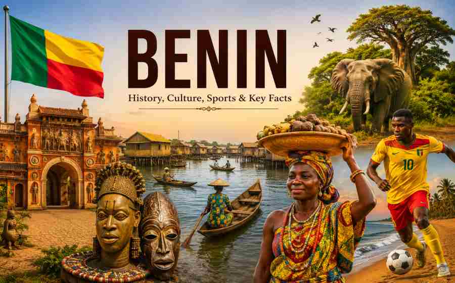 Benin - History, Culture, Sports, Tourism, Geography and Key Facts