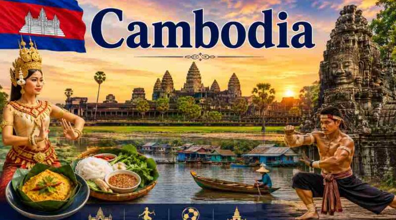 Cambodia - History, Wildlife, Natural Beauty, Culture, Sports and Key Facts
