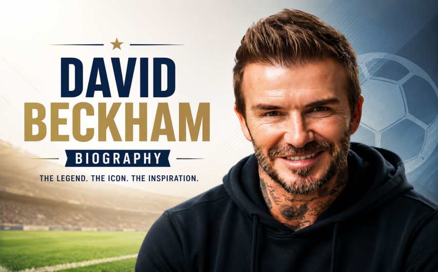 David Beckham Biography - From Football Legend to Global Icon