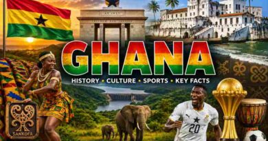 Ghana - History of a Land of Gold, Rich Heritage, Sporting Excellence and Fascinating Facts