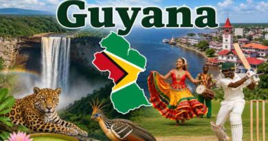 Guyana - History, Culture, Sports, Geography, Tourist Attractions and Fascinating Facts