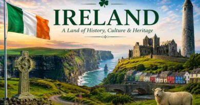 Ireland - History, Culture, Sports, Tourist Places and Amazing Key Facts