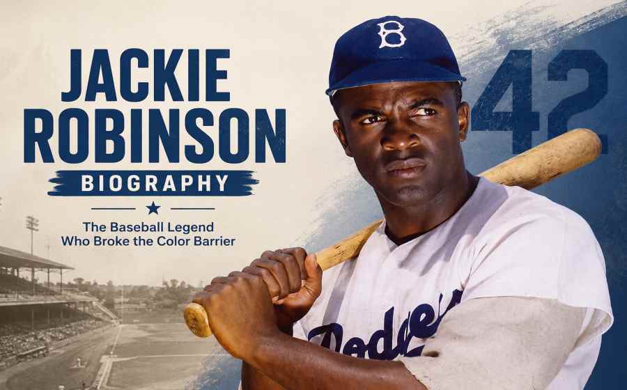 Jackie Robinson Biography - The Baseball Legend Who Broke the Color Barrier