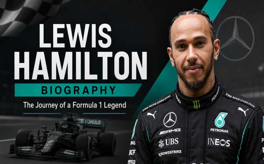 Lewis Hamilton Biography - Formula 1 Legend, Records, Career and Inspiring Journey