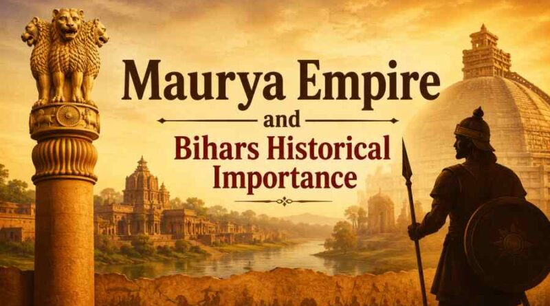 Maurya Empire and Bihars Historical Importance - The Cradle of India's First Great Empire