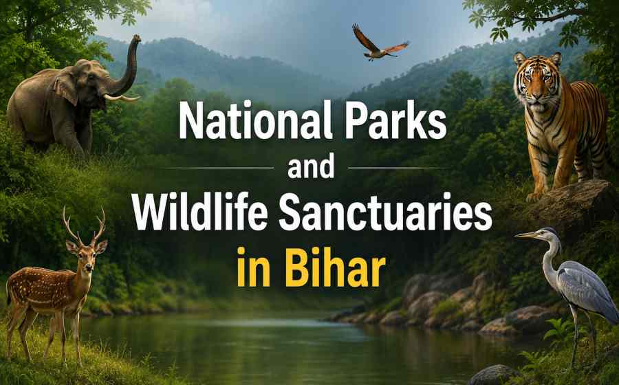National Parks and Wildlife Sanctuaries in Bihar - Protected Areas, Wildlife and Biodiversity