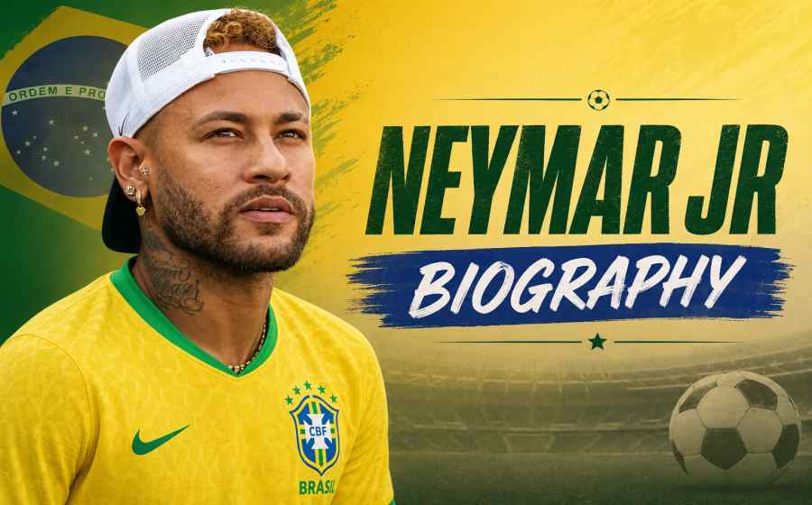 Neymar Jr Biography - The Rise, Career, Records, Net Worth and Inspiring Journey