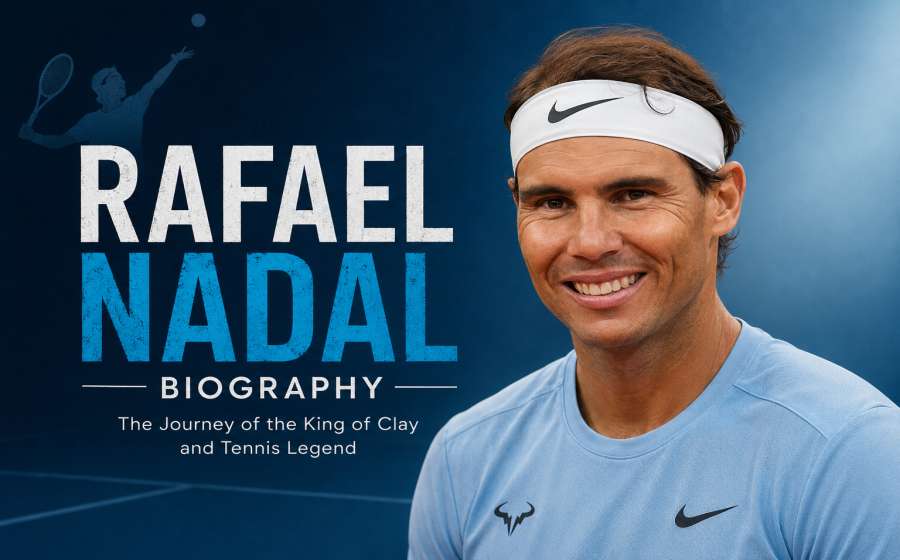 Rafael Nadal Biography - The Inspiring Journey of the King of Clay and Tennis Legend