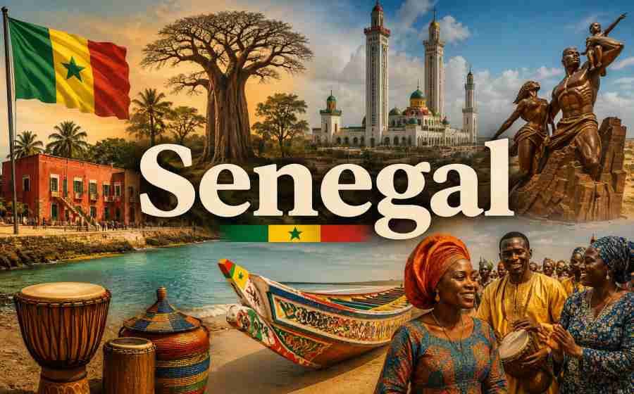 Senegal - History, Tourist Attractions, Culture, Sports, Geography and Key Facts