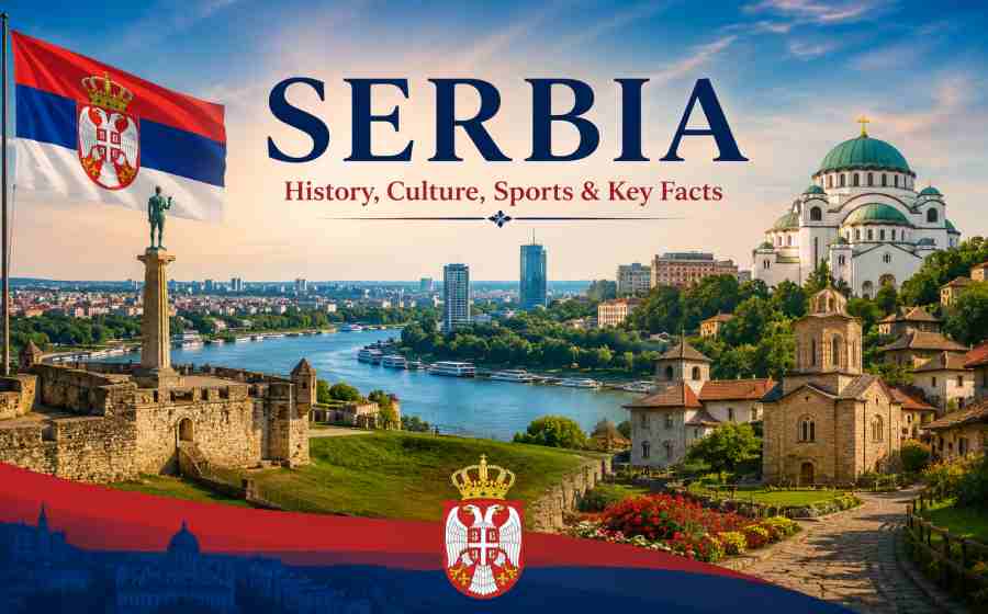Serbia - History, Culture, Tourism, Sports, Geography and Fascinating Key Facts