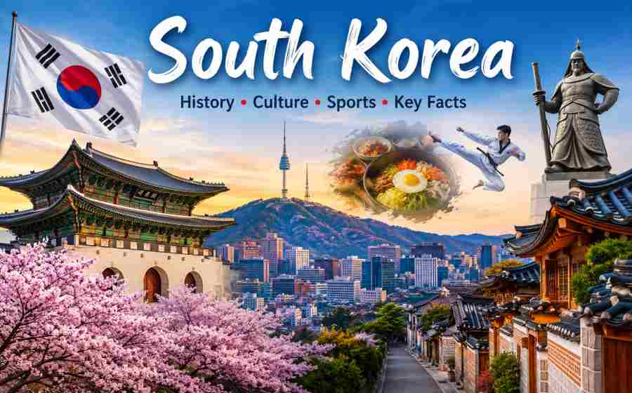 South Korea - History, Tourism, Culture, Sports and Key Facts