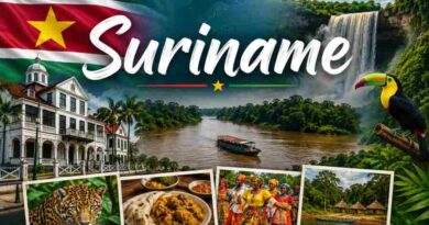 Suriname - History, Tourism, Culture, Sports and Key Facts