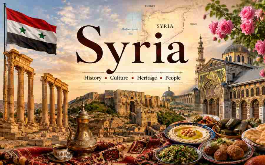 Syria - A Land of Ancient Civilizations, Rich Culture, History, Sports and Fascinating Facts