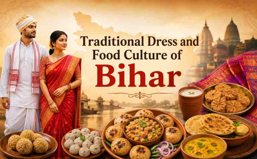 Traditional Dress and Food Culture of Bihar - A Colorful Heritage of India