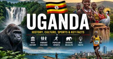 Uganda - History, Culture, Sports, Wildlife, Natural Beauty and Fascinating Key Facts