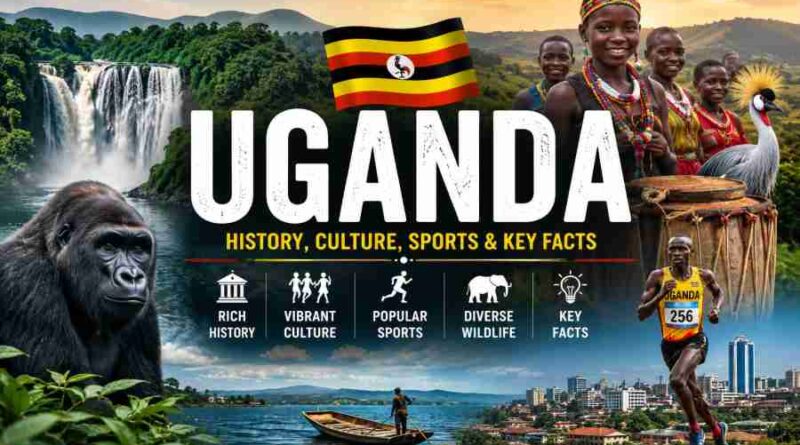 Uganda - History, Culture, Sports, Wildlife, Natural Beauty and Fascinating Key Facts