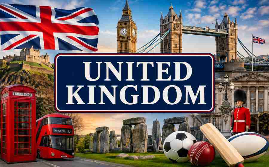 United Kingdom - History, Culture, Sports, Geography, Tourism and Interesting Facts