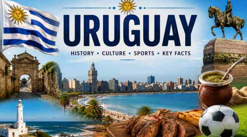 Uruguay - History, Culture, Tourist Places, Sports and Fascinating Facts