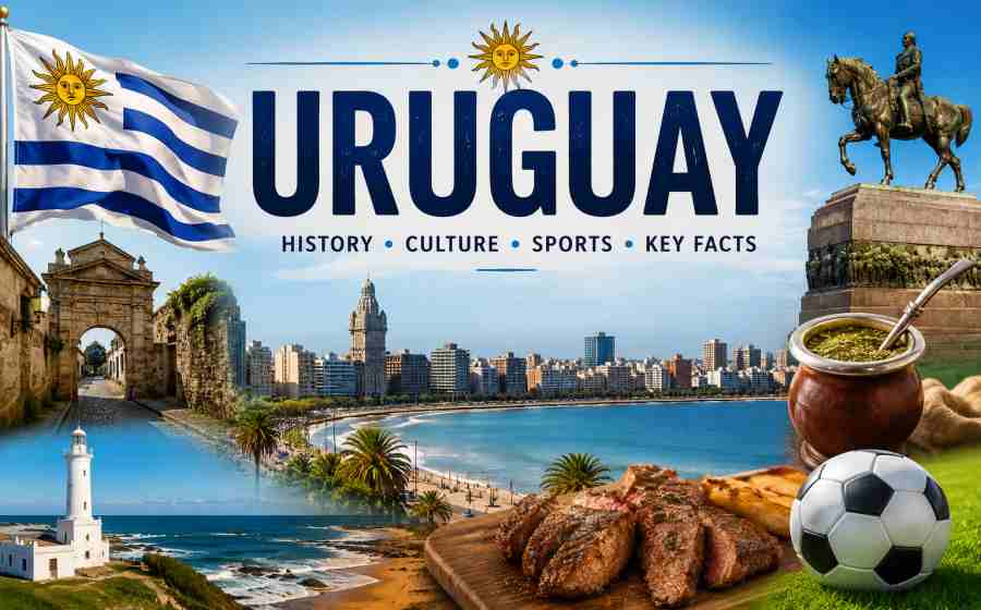Uruguay - History, Culture, Tourist Places, Sports and Fascinating Facts