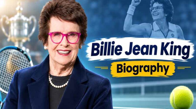 Billie Jean King Biography - The Tennis Legend Who Changed Women’s Sports