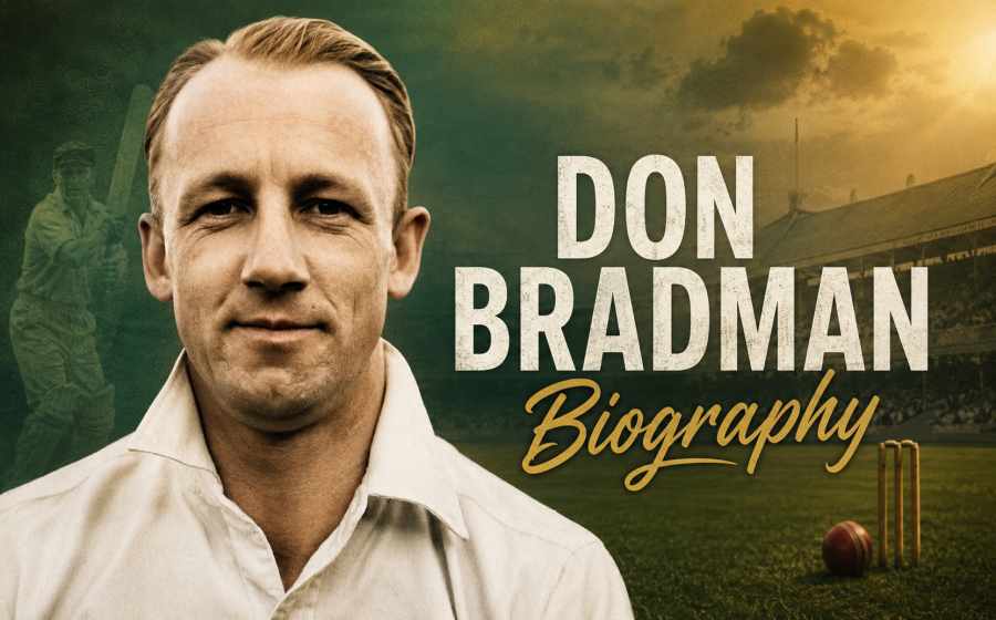 Don Bradman Biography - The Extraordinary Journey of Cricket’s Greatest Batsman