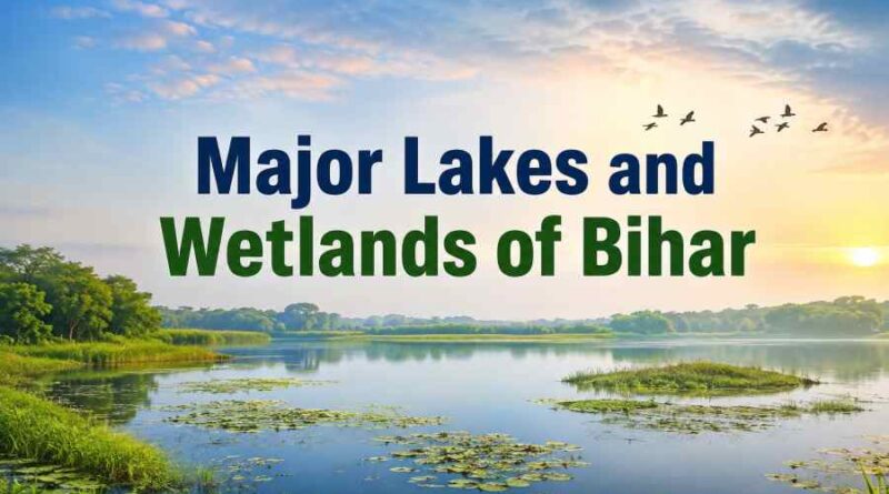 Major Lakes and Wetlands of Bihar - Important Water Bodies and Biodiversity