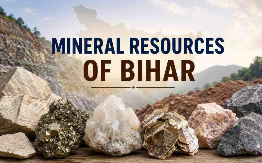 Mineral Resources of Bihar - Major Minerals, Distribution and Economic Importance