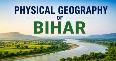 Physical Geography of Bihar - Rivers, Plains, Hills, Climate and Natural Resources