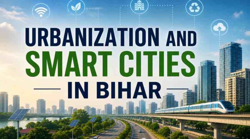 Urbanization and Smart Cities in Bihar - Growth, Development and Future Prospects