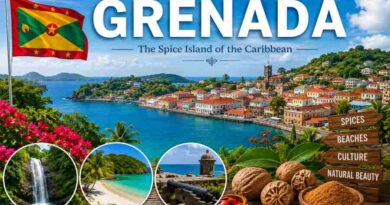 Grenada - History, Culture, Tourist Places, Sports, Geography and Key Facts