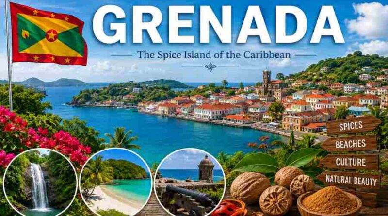 Grenada - History, Culture, Tourist Places, Sports, Geography and Key Facts